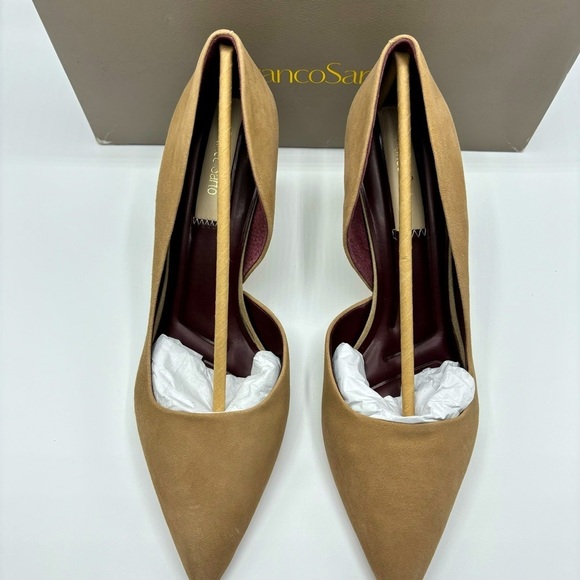 Franco Sarto Women's Tana Pointed Toe D'Orsay Mid Heel Pump Size 10 - Picture 4 of 15